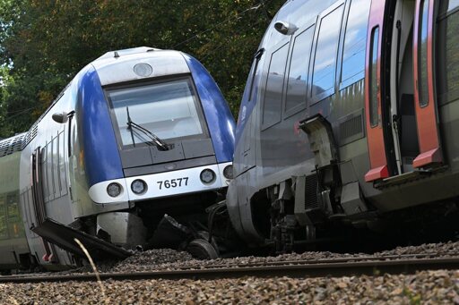 French Police Investigate Possible Sabotage After Normandy Train Derailment Injures 44 French Police Investigate Possible Sabotage After Normandy Train Derailment Injures 44