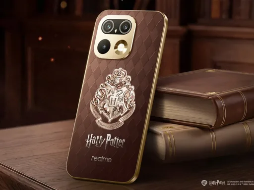 realme 16 Pro Harry Potter Edition: smartphone da collezione in una valigia replica