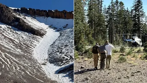 Injured Climber Crawls Through Night to Safety After 500-Foot Fall on Mount Shasta Injured Climber Crawls Through Night to Safety After 500-Foot Fall on Mount Shasta