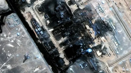 Saudische oliepijpleiding na drone-aanval weken buiten gebruik Saudische oliepijpleiding na drone-aanval weken buiten gebruik