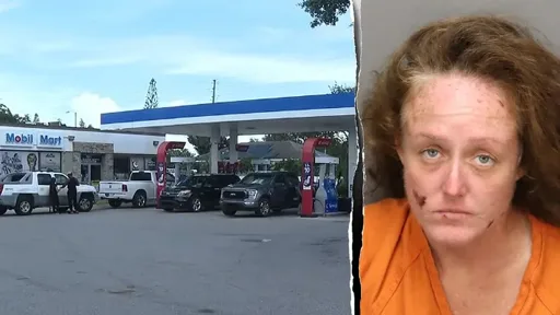Florida Woman Charged With Setting Stranger on Fire at Gas Station