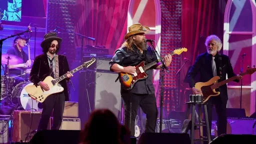 Tom Petty's Heartbreakers Reunite at Americana Awards with Chris Stapleton Tom Petty's Heartbreakers Reunite at Americana Awards with Chris Stapleton