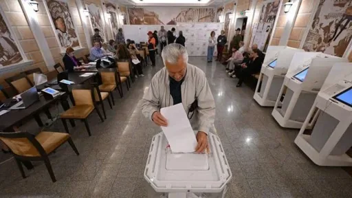 Russia's Ruling Pro-Putin Party Set to Win Wartime Parliamentary Election